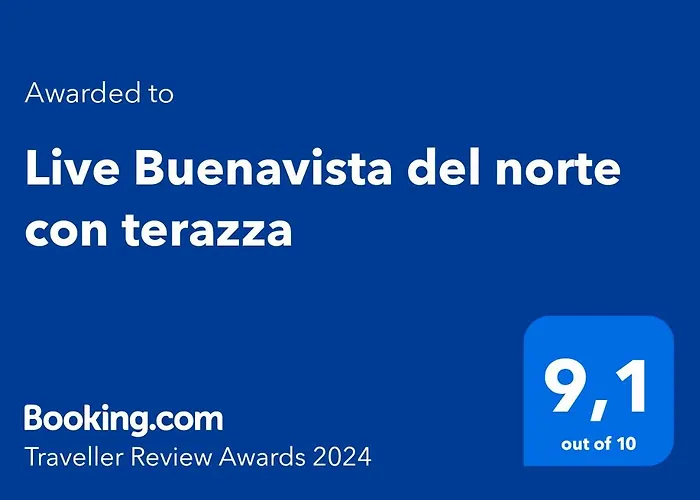Live Con Terazza Semesterbostad Buenavista Del Norte